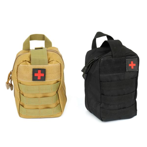 Army Tactical First Aid Kit Holder EMT Bag Pack Outdoor Emergency Pouch 250pcs
