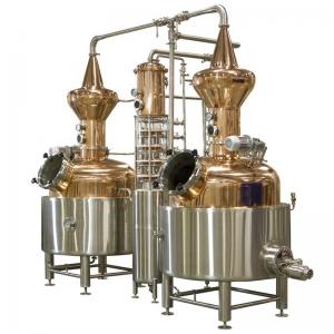 China 1000L Stainless Steel Distillation Equipment For Sugar Starch Ethanol Production wholesale