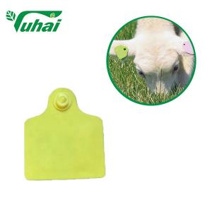 China Long Range TPU RFID Ear Tag Rfid Cattle Ear Tag Animal Tagger For Goat Feeder wholesale