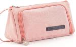 EASTHILL Big Capacity Pencil Case Pouch Pen Case Simple Stationery Bag School