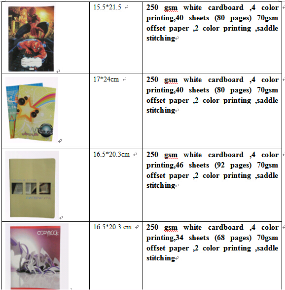 Office & School Supplies Exercise Book Paper Notebook