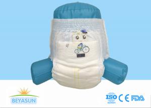 China Cartoon Faces Infant Diaper Nappy Baby Pull Up Pants 3 Layers wholesale
