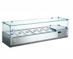 Countertop Salad Station New Restaurant Salad Sandwich Stainless Steel Table