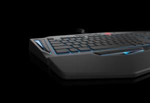 China Backlit Mechanical Gaming Keyboard , 8 Macro Keys 4 Media Keys Blue Gaming Keyboard wholesale