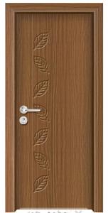 China AB-GM8039 PVC MDF interior door wholesale