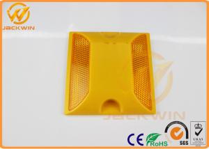 China ABS / PMMA Commercial Reflective Road Studs , Road Pavement Marker 100*100*20mm wholesale