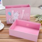 High Smoothness 300 Grams Drawer Gift Box With Ribbon Handle