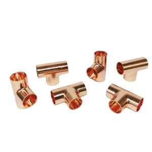 China Reliable Metal Reducing Tee Fitting Silver Temperature Rating Up To 400°F For Plumbing Water Treatment wholesale