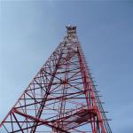 Steel Lattice Tower Telecom Satellite Phone Cellphone Cell Site 4 Legged