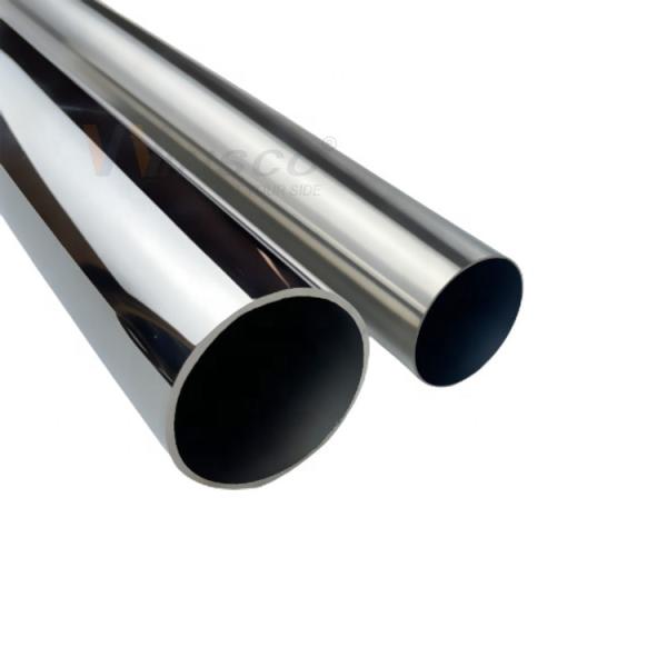 201 304 316 Grade 0.4mm-3.0mm Thickness Stainless Steel Round Pipe 40mm Diameter