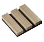 Customized Pattern 13mm Thickness Wood Slat Wall Panels For Interior Design
