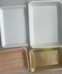 Disposable Fresh Fruit Packaging Trays Golden Packing Boxes Food-Grade EPS