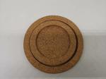 Factory Wholesale Price 25*25cm Cork Base for Ceramic Tile, Coaster and Trivet