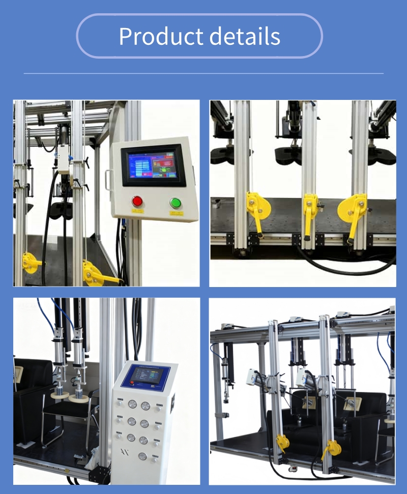 Customizable Multi-station Three-seat Sofa Fatigue & Durability Testing Machine HUAKAI Brand