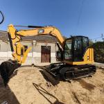 Used Caterpillar 307.5 Crawler Excavator 7.5ton Weight 42kw Rated Power Quality