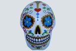 Horrific Portable Inflatable Devil Skeleton Head Giant Skull Halloween Party