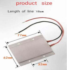 China 35*21mm Electric Heater Parts 24V PTC Heater For Crimper wholesale