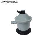 Grey Iraqi Model LPG Valve with Adjustable Regulator and H.51-11mm Outlet