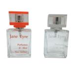 Silk Printing Amber Glass Perfume Bottles 30ml Square Shape ISO 14000 Approved
