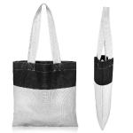 Custom Sublimation Linen Shopping Bag For Sublimation Printing