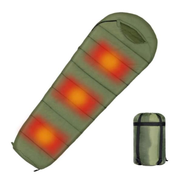 Waterproof Electric Heater Appliances Sleeping Bag Multi 5V 2A USB Power