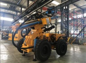 China Tunnels Hard Rock Mining Equipment , Large Underground Rotary Drilling Rig wholesale