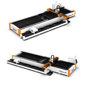 China Raytools Laser Head Fiber Laser Cutting Machine For Pipe Tube 3000*1500mm Cutting wholesale