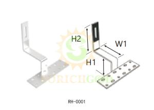 China Commercial Residential Tile Roofs Aluminum Alloy Mounting Systems wholesale