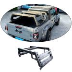 Black Powder Coating Carbon Steel Short Bed Cab Height Bed Rack with Durable