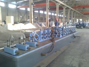 China High Speed Steel Pipe Making Machine For Construction Pipe Safety wholesale
