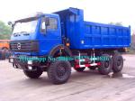 6x6 Off Road Heavy Duty Dump Truck 40000kg To 60000KG Loading Weight 85km/H