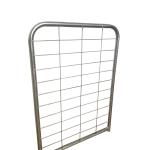 Low Carbon Steel Farm Fence Gate 1.5M Height I Stay Galvanized Iron Field Gates