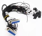 RF 500mm Robot Wiring Harness Lvds Flexible Cables Radio Frequency Switching