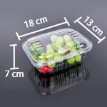 14cm Disposable Plastic Food Box