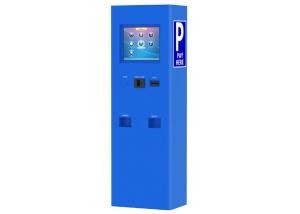 China Parks Outdoor Waterproof Kiosk Machine Self Service Cash / Credit Card Payment on sale