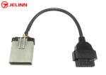 14 Pin RP1226 Male to OBD2 J1962 Female Cable for 2019 and Newer Heavy Trucks in