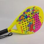 Beach Tennis Rackets Carbon Fiber Raqueta Padel With Bag For Adult Exercise