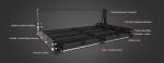 ETL Waterproof IP67 LED High Mast Light 500W Stadium LED Floodlight