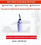 Corrosion Resistant Industrial Grade Liquid Level Transmitter for UNIVO
