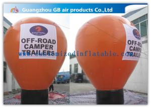 China 6m Inflatable Large Helium Balloons For Advertising On Floor CE / UL Certificate wholesale