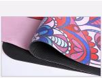 Durable eco biodegradable Suede Microfiber/Natural Rubber Yoga Mat, Pilate Mat,