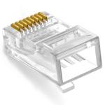 ROHS Male Cat5e Rj45 Ethernet Connector Network Cable Assembly