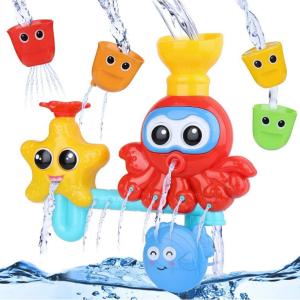 China Bathrooms Silicone Bath Toys For One Year Old Motor Skills Developing wholesale