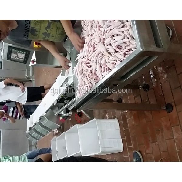 Streamlined Check Weigher Machine New Technology Direct Supply Weight Checking Equipment JZ-W300g