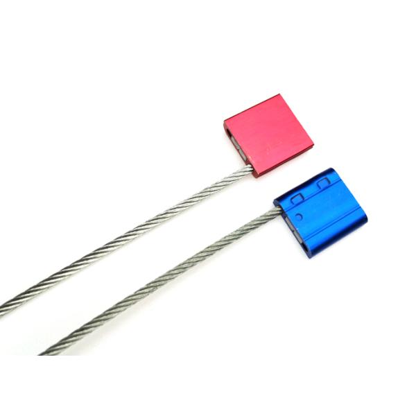 3.5mm Diameter High Security Cable Seals For Containers Laser Print