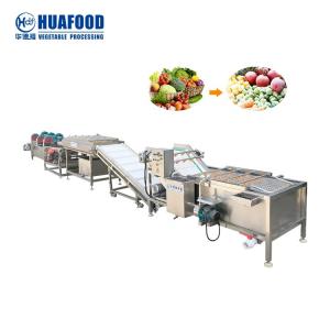 China Automatic Washing Machine Production Line Onion Potato Wash Peeler Machine Spinach Washing Machine wholesale