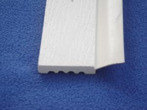 China Weather Stop Brick PVC Foam Moulding , PVC Trim Moldings For Home Decoration wholesale