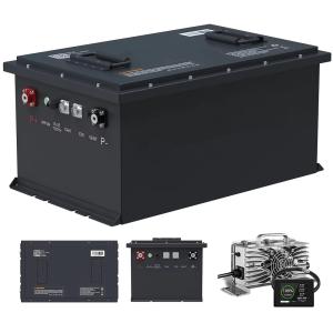 China OEM 36V 48V 72V Lithium LiFePO4 Golf Trolly Batteries Pack 100Ah 200Ah wholesale