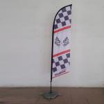 Digital Printing Outdoor Beach Flag Yaoyang Advertising Feather Flags