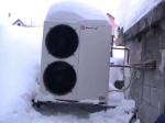 Simple Installation EVI Air Source Monoblock Heat Pump Water Heating Control